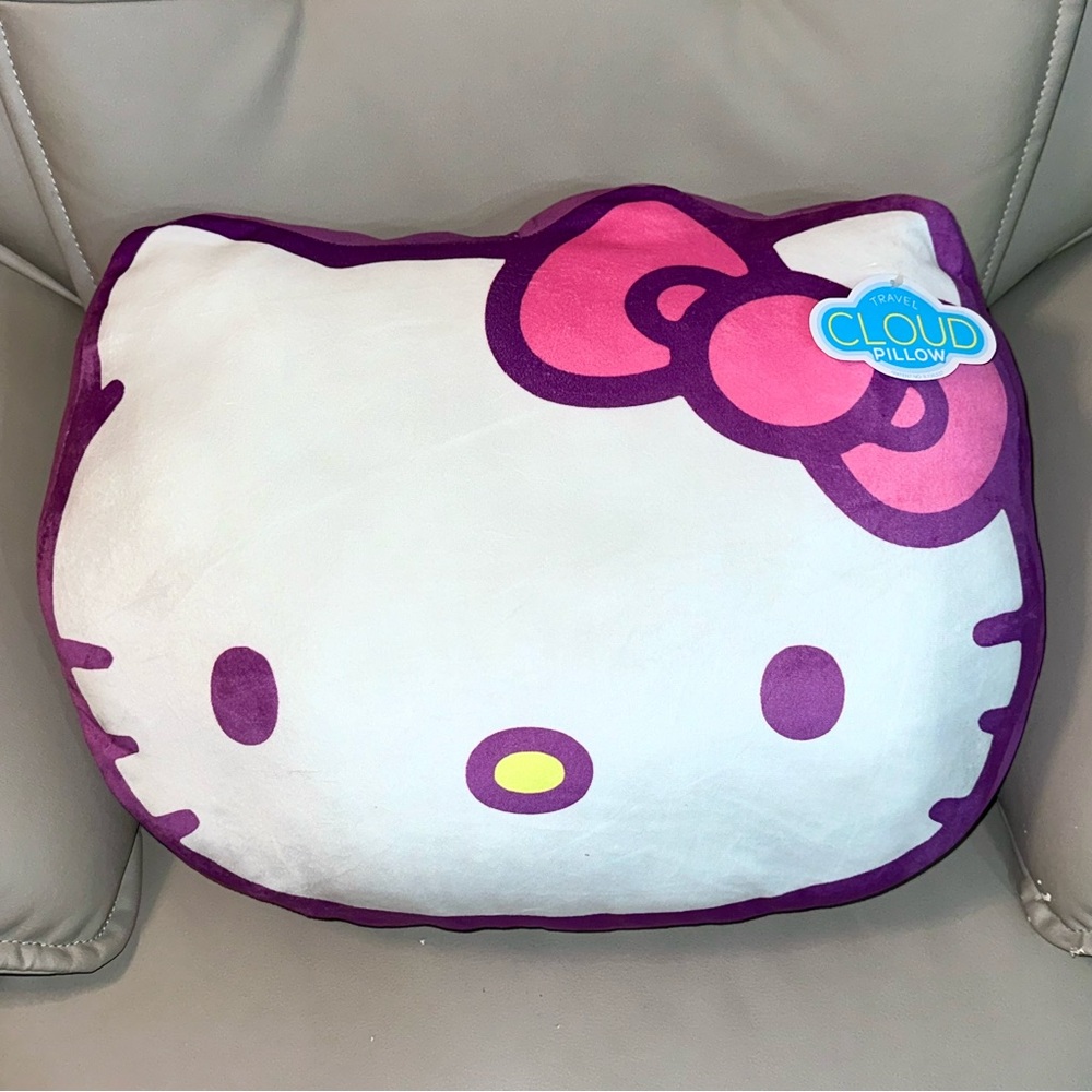 Hello Kitty Travel Cloud Pillow Large Plush - Picture 1 of 5
